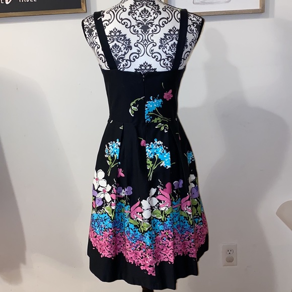 Y2K K Studio Floral Midi Dress Size 6 - Picture 9 of 12